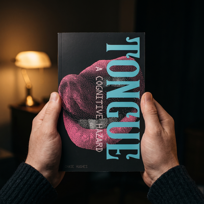 Hands holding TONGUE: A Cognitive Hazard at reading angle in a dim room